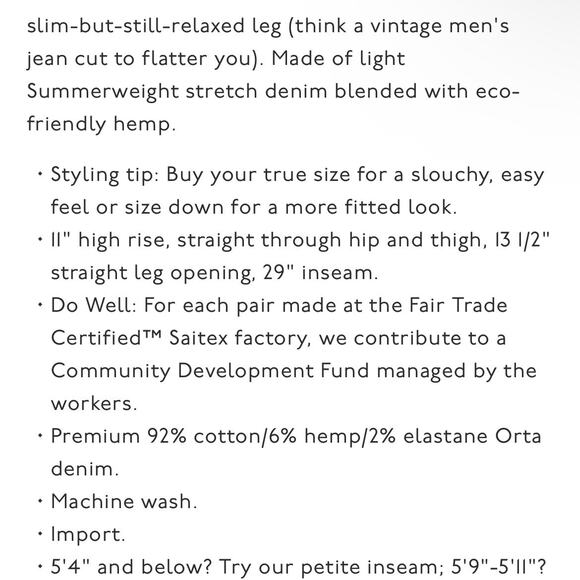 NWT Madewell The High-Rise Slim Boyjean in Summit Wash: Summerweight Edition 27 - Picture 15 of 16